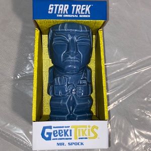 Spock Star Trek Geeki Tikis Mug NIB